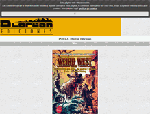 Tablet Screenshot of dloreanediciones.com